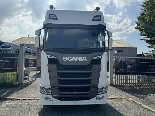 NEW SCANIA 500S CHASSIS CAB HAS NOW ARRIVED