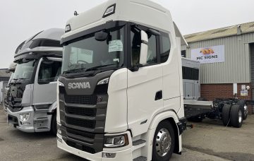 NEW SCANIA 500S CHASSIS CAB IN STOCK